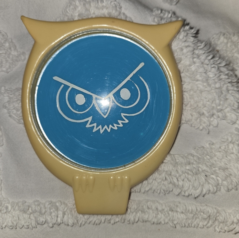 Vintage Owl Coasters Set Of 5 Made In USA - Picture 4 of 6